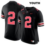 Youth NCAA Ohio State Buckeyes Chase Young #2 College Stitched No Name Authentic Nike Red Number Black Football Jersey BS20G75QZ